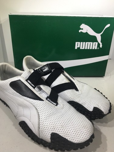 puma mostro perforated leather sneaker